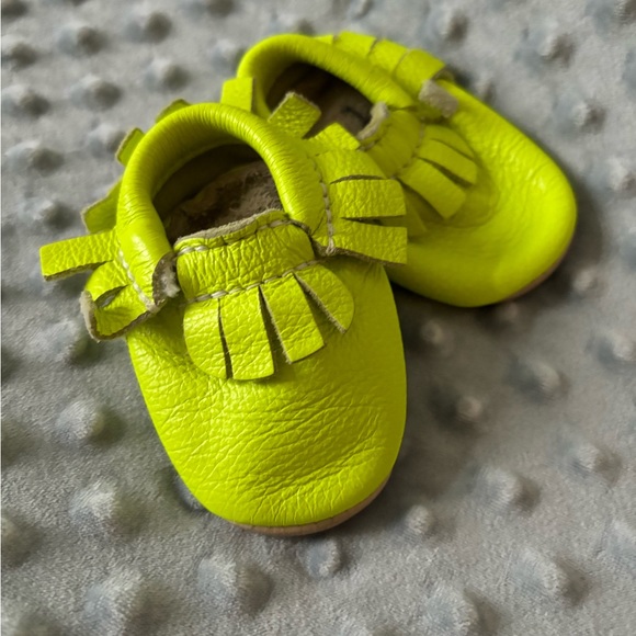 Leather baby mocassins - Picture 5 of 5